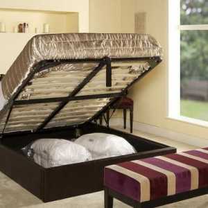 Manželská postel s zvedacího mechanismu - tou nejlepší volbou pro ukládání životní prostor vaší…
