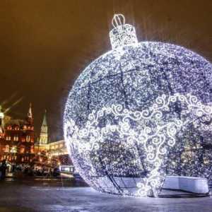 Kam za novoročních svátků v Moskvě. Tam, kde ke snížení děti na Silvestra