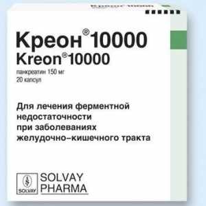 Medicine „Creon“: přezkum a aplikace