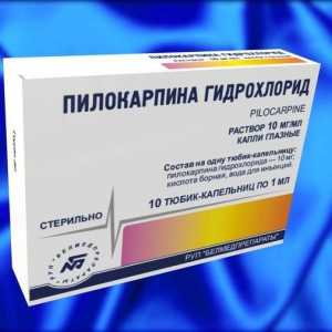 Medicine „pilokarpin hydrochlorid“ - účinné oční kapky
