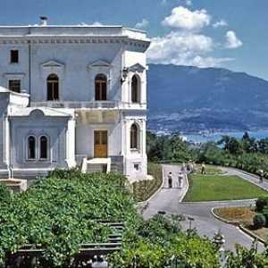Livadia Palace v Krymu. Jalta, Livadia Palace. příběh fotografie