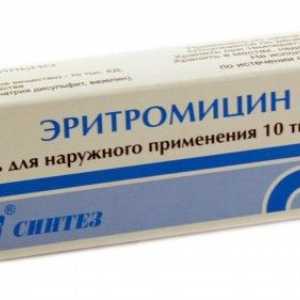 Mast „Erythromycin“ - cenově dostupné a efektivní antibiotikum