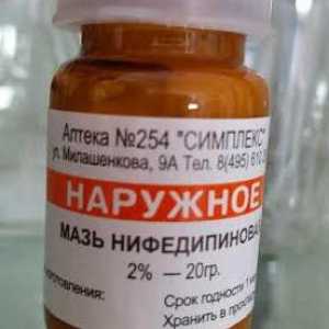 Mast hemoroidy Nifedipinovaya: návod k použití a zpětnou vazbu