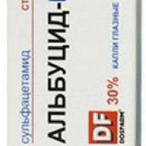 Lék "Albucidum". Návod k použití