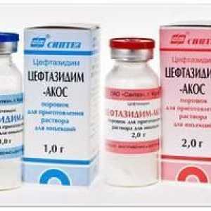 Lék „ceftazidim“. Návod k použití
