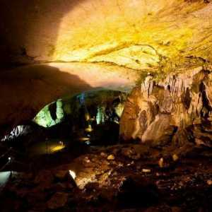 Marble Cave v Krymu - jedinečný výtvor přírody