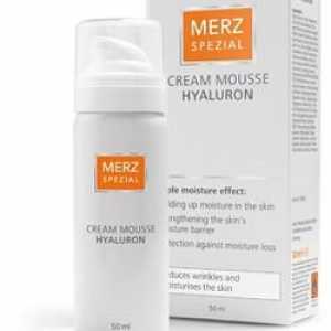 Mousse-cream "Merz" s kyselinou hyaluronovou: recenze