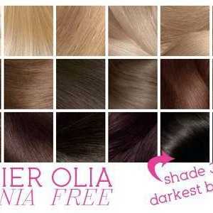 „Auliya‚barva vlasů: různé barvy paleta
