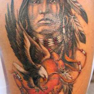 Originální tetování - „Indiáni“