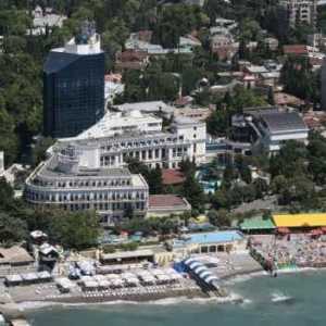 Jalta hotel se soukromou pláží - báječné dovolené u moře