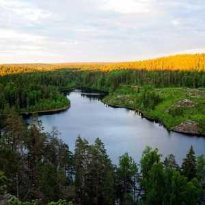 Lake of Leningradské oblasti poskytne nezapomenutelnou dovolenou