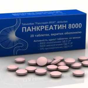 „Pankreatin 8000“: návod k použití. Tablety „Pankreatin“ z…