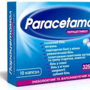 „Paracetamol 325 mg“: instrukce hodnocení aplikace a dávkování