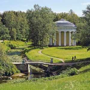 Pavlovsk Park poblíž Petrohradu