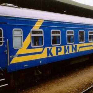 Vlak na Krymu. Vlaky z Ukrajiny na Krymu. St. Petersburg - Krym: vlak