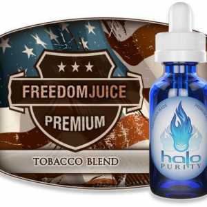 Premium kapalina pro elektronické cigarety Halo vyrobeny v USA