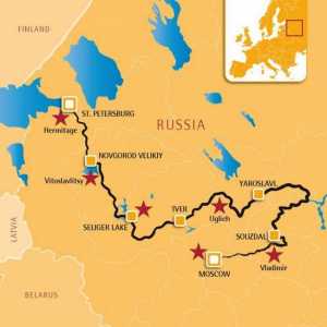 Překonat vzdálenost od Moskvy do Petrohradu