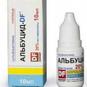 Droga „Albucidum“. instrukce