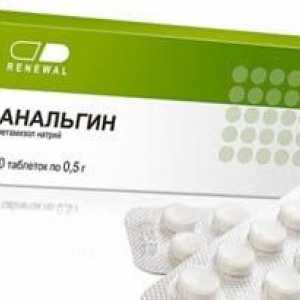 Droga „Analgin“ (tablety): návod k použití