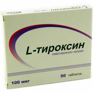 Příprava "L-thyroxin". Hodnocení specialisty. instrukce