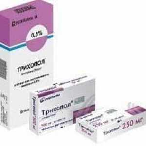 Lék „metronidazol“ - je analog „Trykhopol“