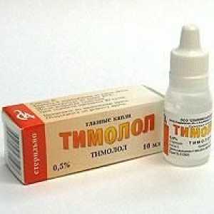 Příprava „timolol“ (oční kapky), návod k použití
