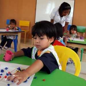 Rozvíjení sektářský práci v mateřské škole