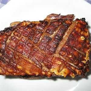 Recept na vepřové slaniny s minimálním množstvím koření