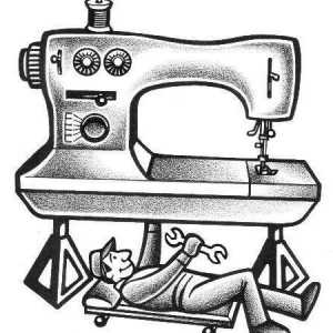 Opravy šicích strojů s jejich vlastních rukou. Nastavení šicí stroj