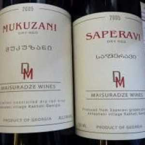 „Saperavi“ - víno s charakterem