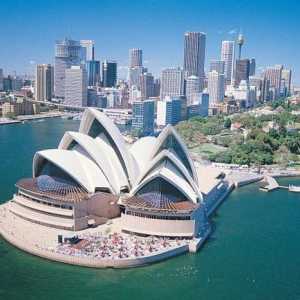 Sydney (Austrálie) - hlavní přístav zeleného kontinentu