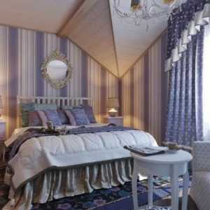 Provence styl v interiéru ložnice - módní řešení