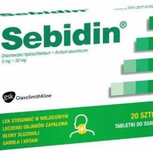 Tablety „sebidin“: návod k použití, a popis