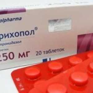 Tablety „trihopol“: popis léku