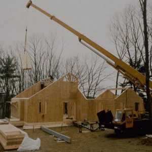 Výstavba technologie frame-panelových domů