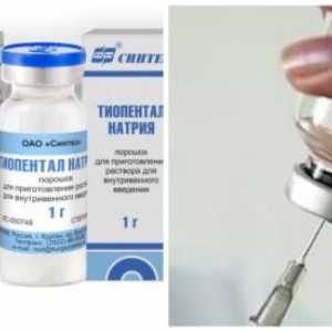 Thiopental sodný - způsob použití