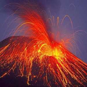 В чём причина извержения вулкана