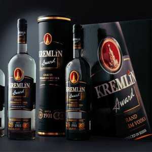 Vodka „Kremlin“: popis a hodnocení