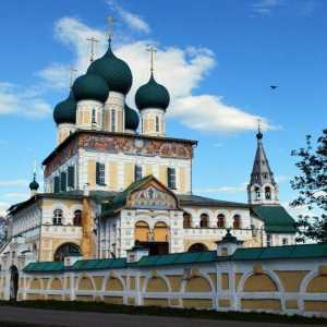 Resurrection Cathedral of Tutaev: historie, architektura, dekorace interiéru