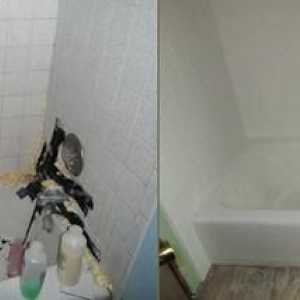 Renovace koupele akrylovou kapalných: recenze a účinnosti. Renovace vany s rukama