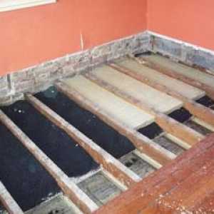 Zvuková izolace podlahy. Odhlučnění dřevěné podlahy: materiály